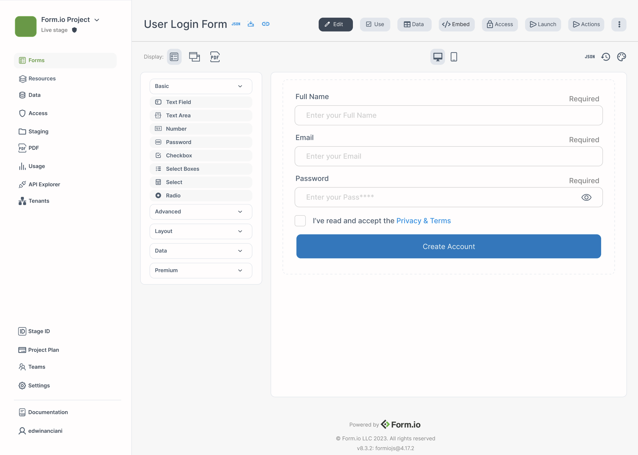 Form.io Platform