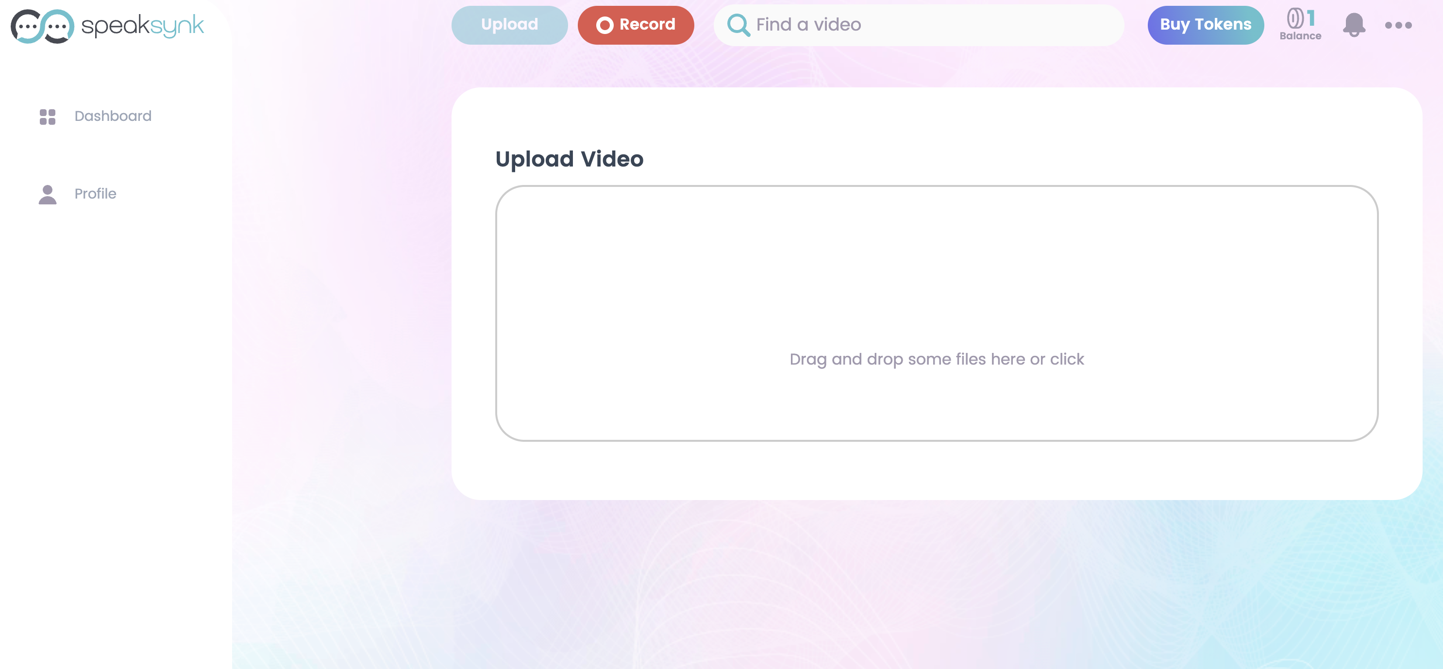 SpeakSynk App