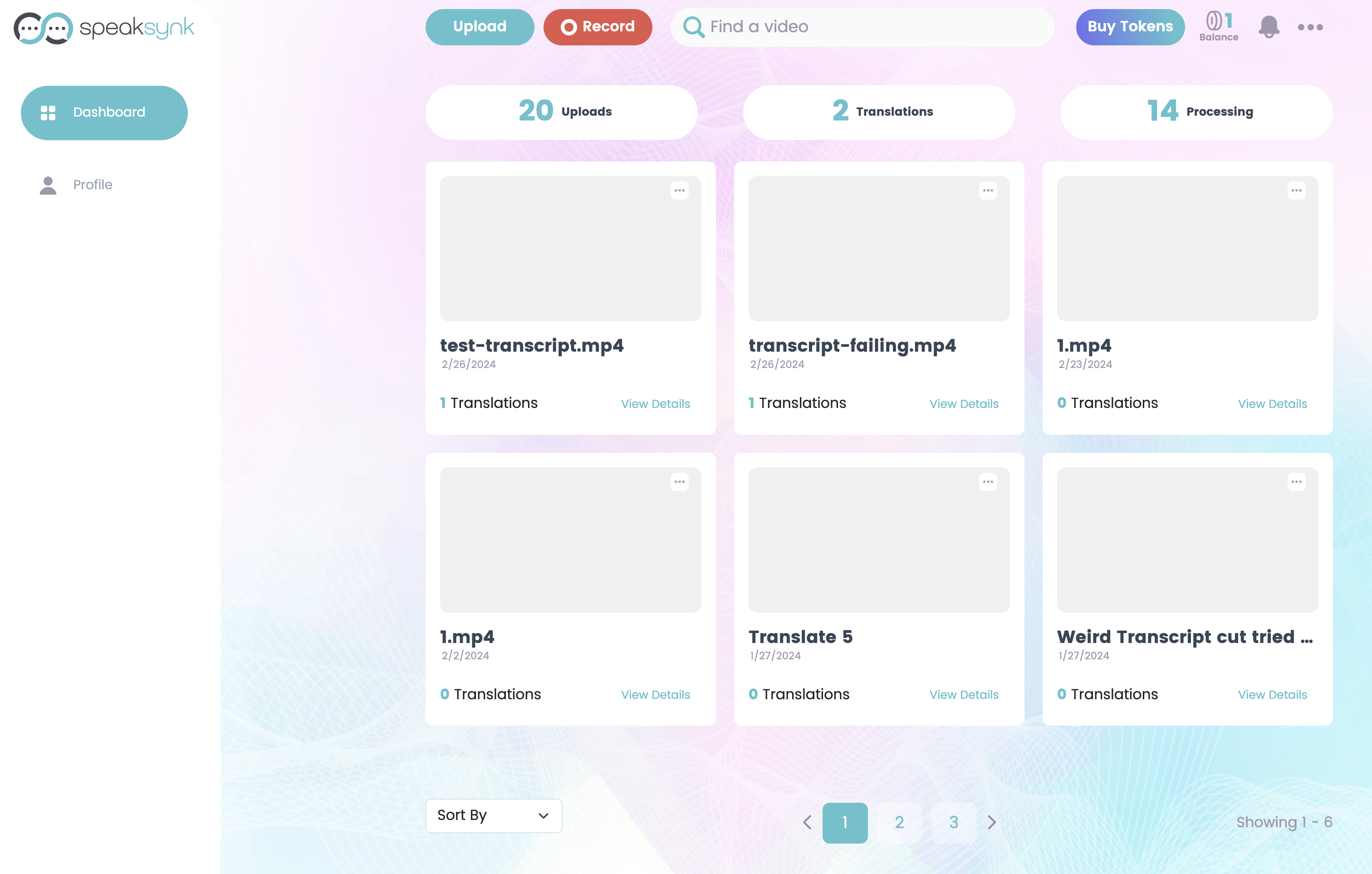 SpeakSynk App